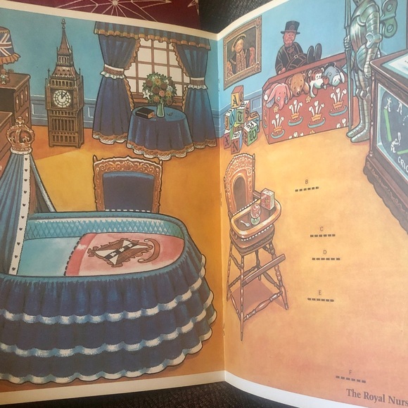 Vintage Chuck & Di have a Baby ! Baby Doll Book - Picture 7 of 12